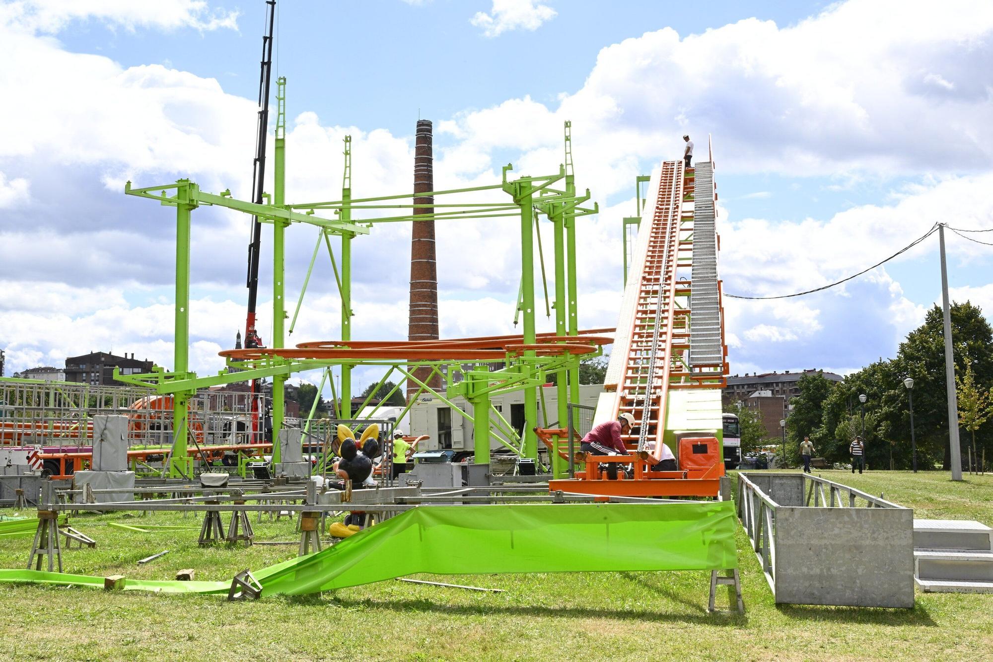 En fotos: las barracas se despiden del parque Etxebarria hasta el año que viene