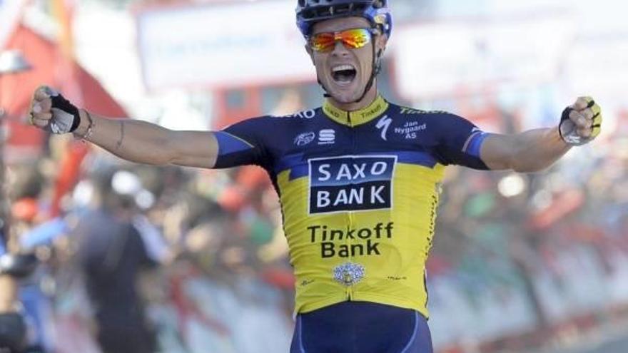 Nicolas Roche gana en el primer final en alto