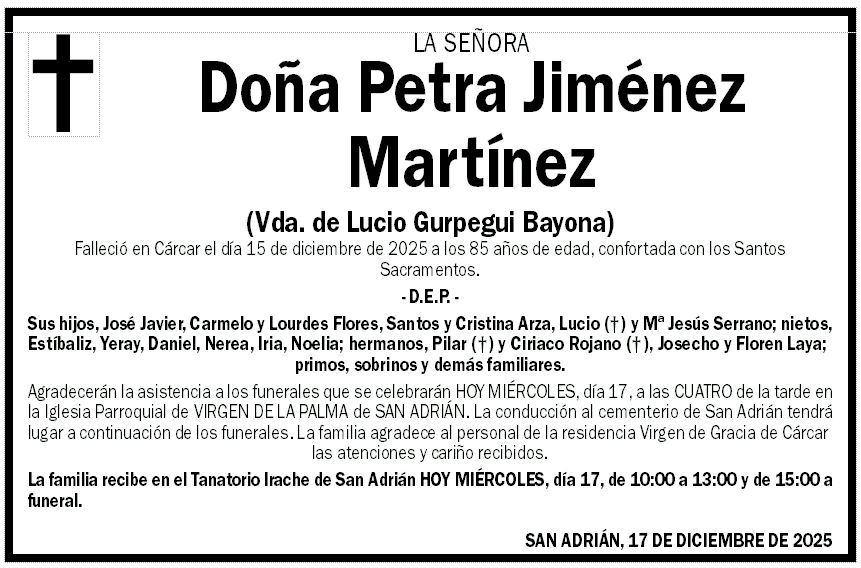 Petra Jiménez Martínez