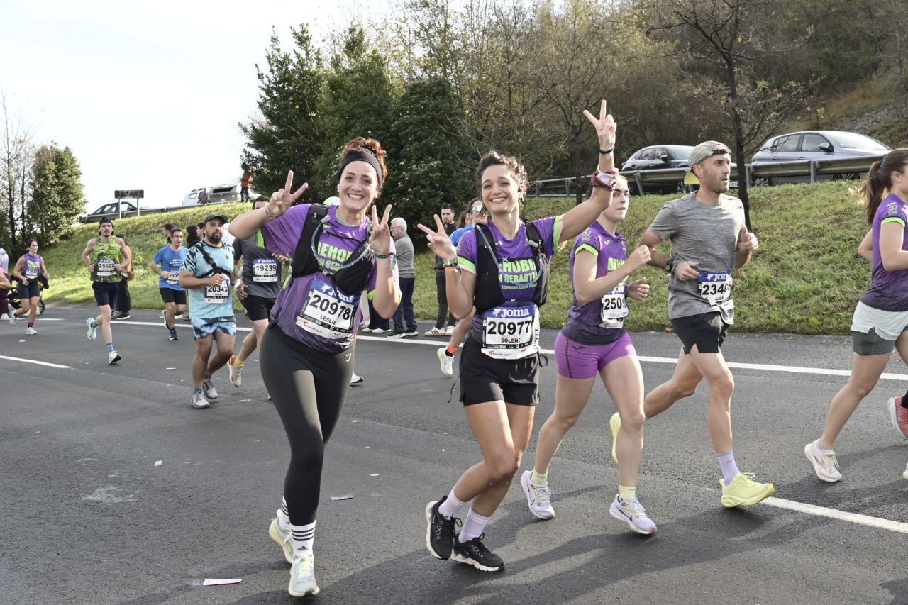 La Behobia, a su paso por Gaintxurizketa