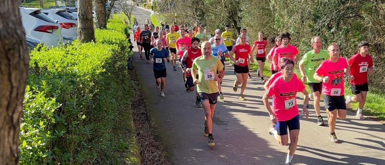 Carrera entre viñedos este domingo en Zarautz