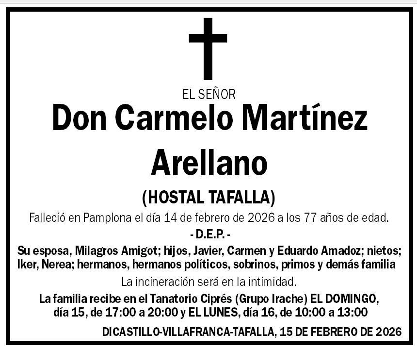Carmelo Martínez Arellano