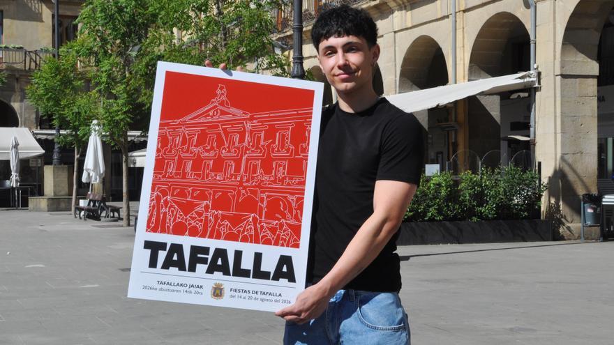 Un cartel de Juan Aznar volverá a anunciar las Fiestas de Tafalla