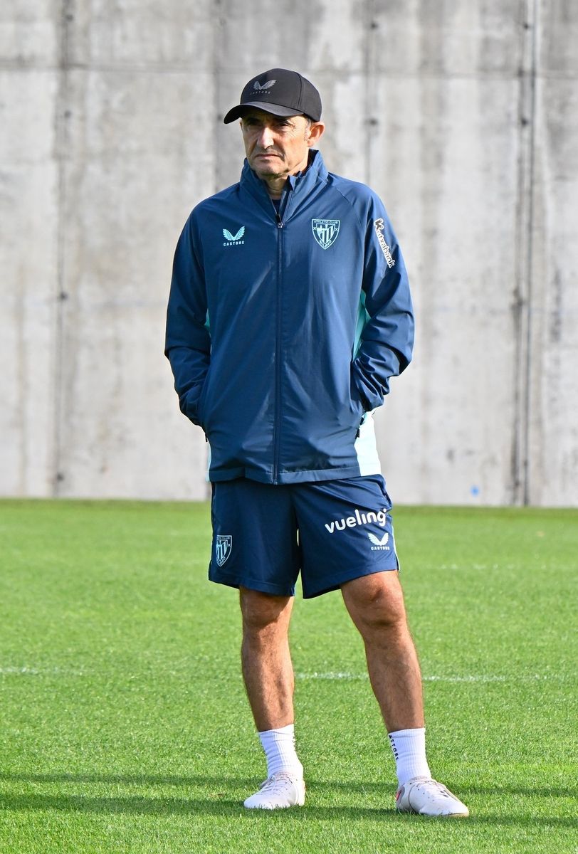 Entrenamiento del Athletic en Lezama
