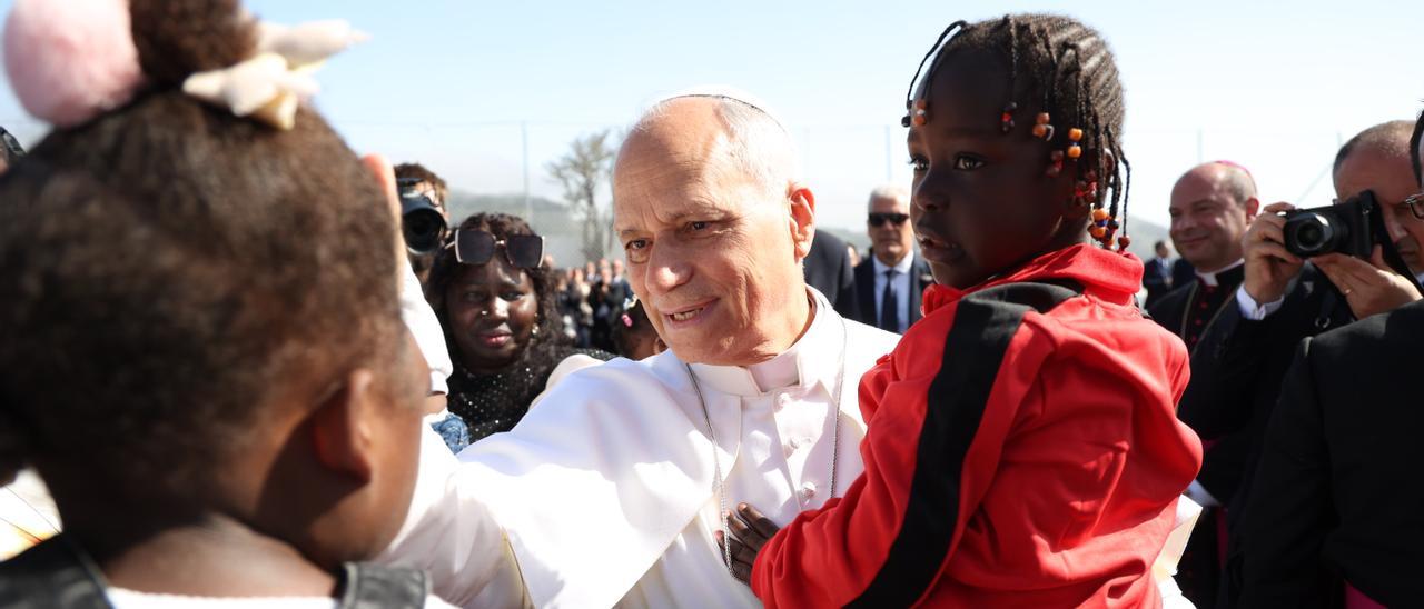 En imágenes: Jóvenes africanos piden al papa seguir recordando que tras cada inmigrante hay un sueño