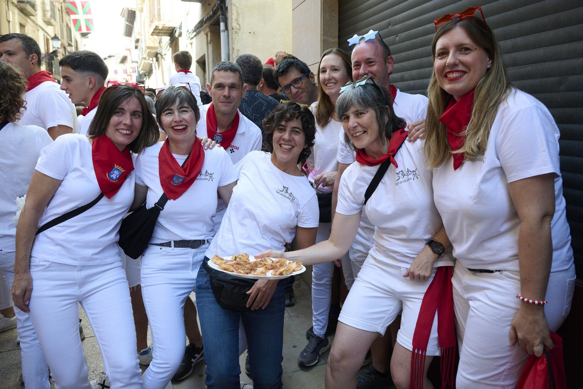 Fotos del cohete de fiestas de Lumbier 2025