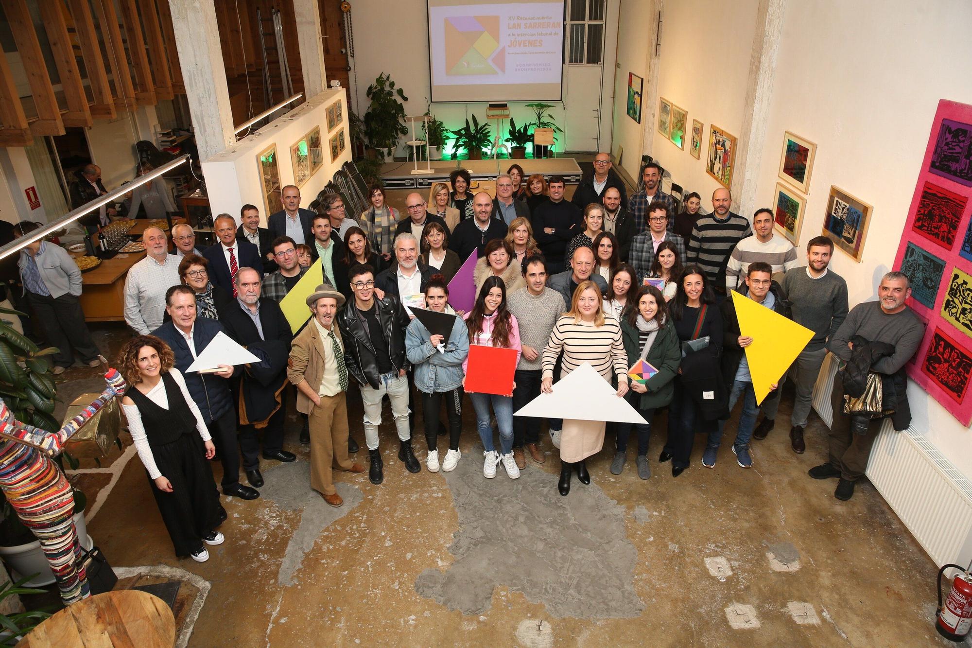 Entrega de los XV Reconocimientos Lan Sarreran