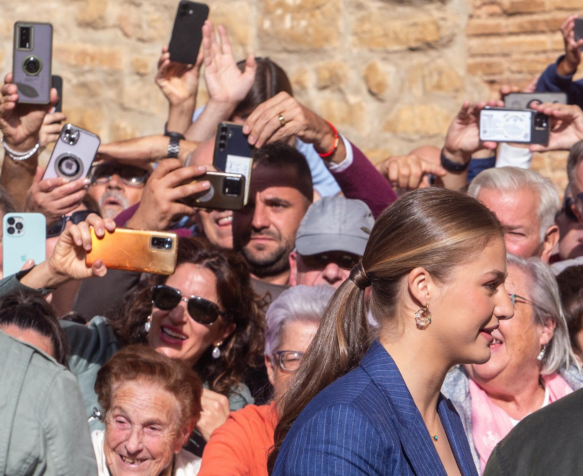 Fotos de la visita de los Reyes a Olite y Tudela
