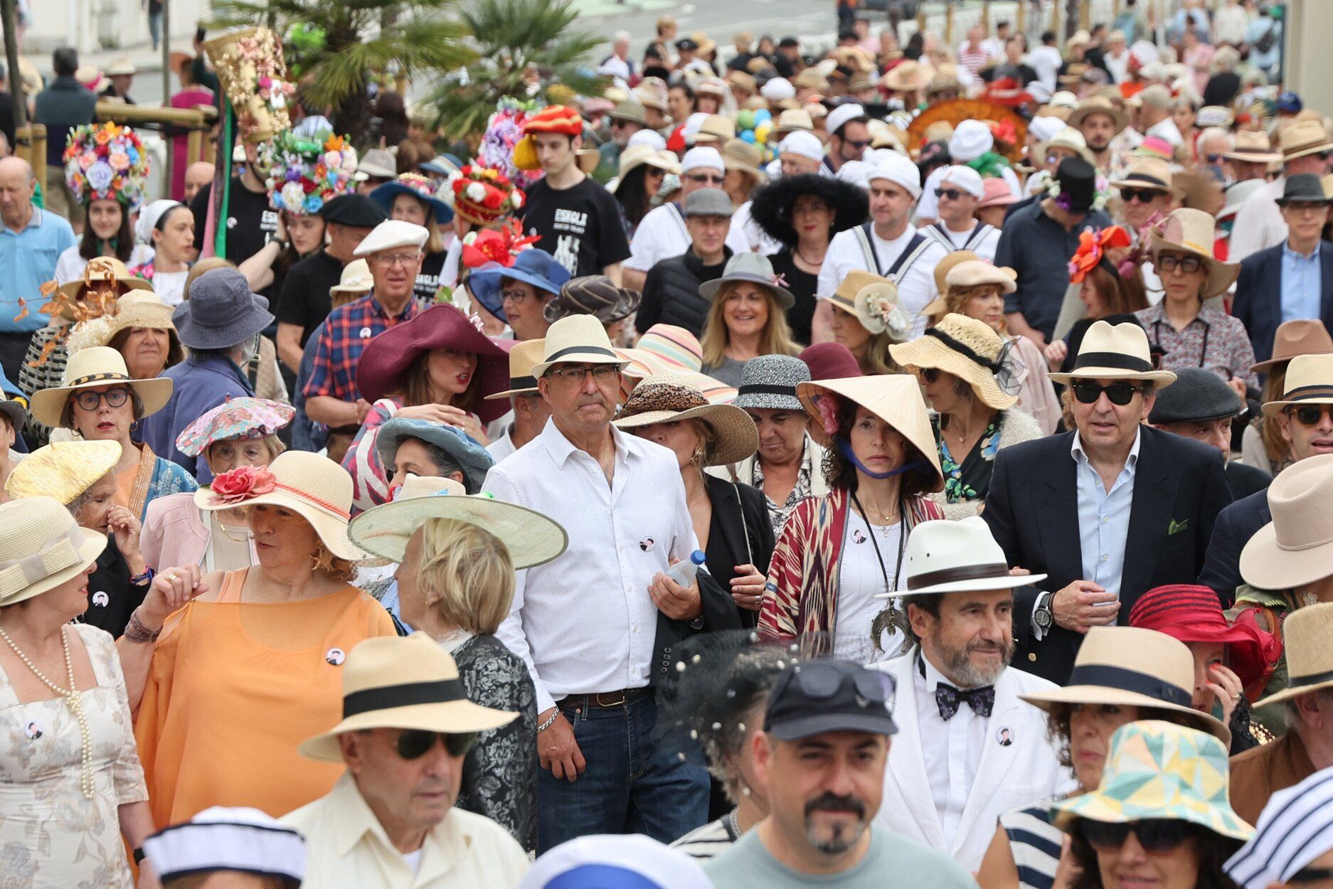 [Fotos] Donostia, hasta el 'gorro'