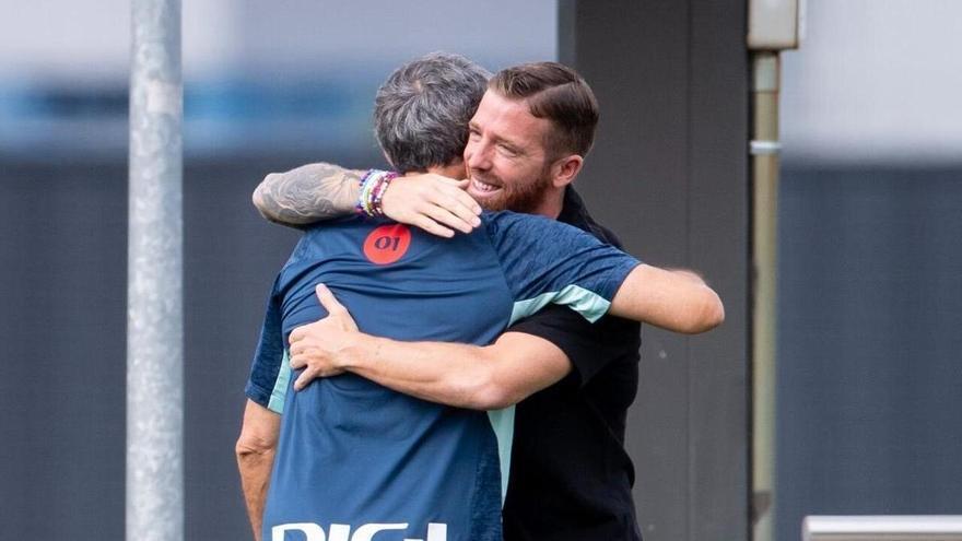 Iker Muniain sorprende a sus excompañeros en Lezama: &quot;Siempre bienvenido&quot;