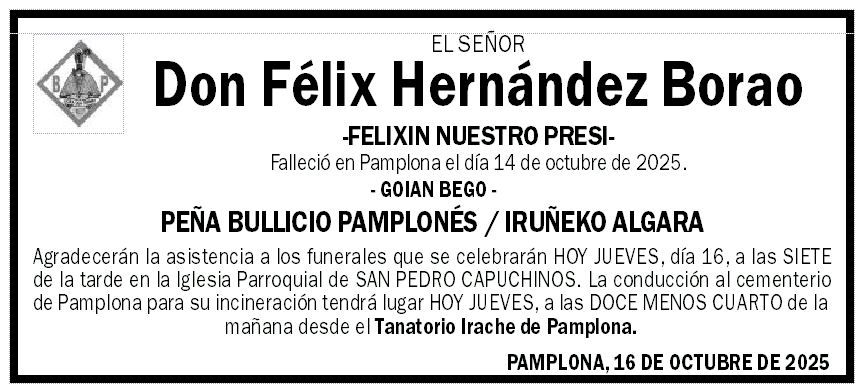 Félix Hernández Borao