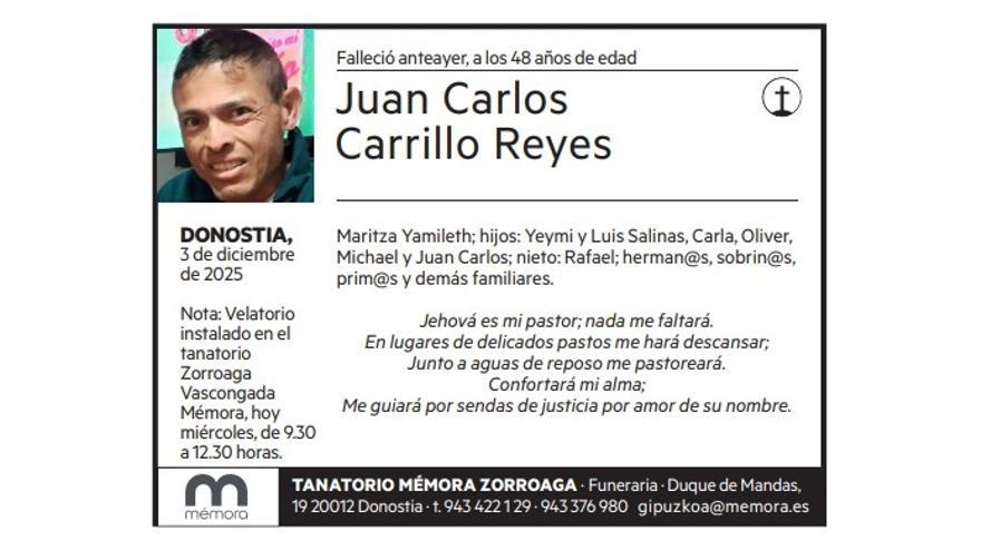 Juan Carlos Carrillo Reyes