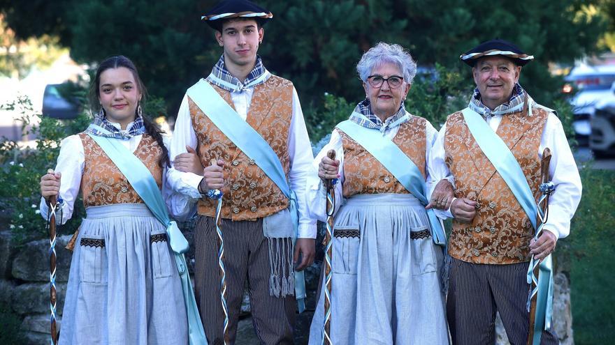 Los mayordomos se unen a las fiestas de Ansoáin