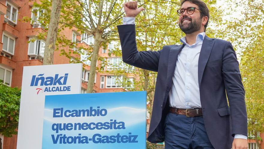 En imágenes: Iñaki García Calvo candidato a alcalde de Vitoria