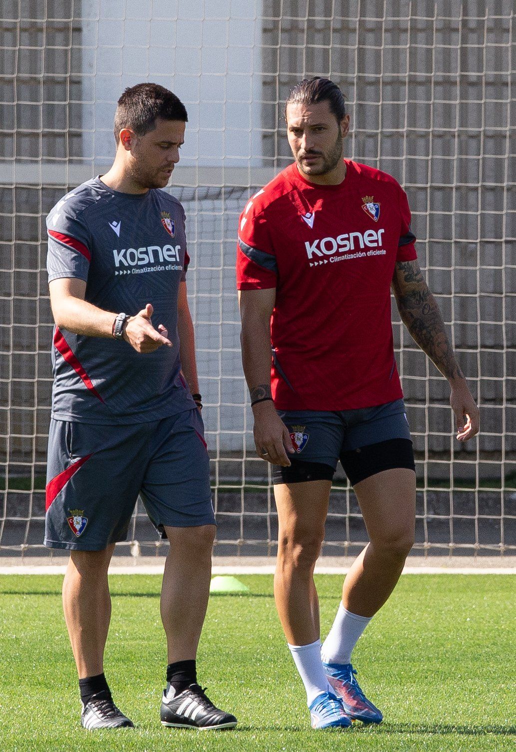 Fotos del entrenamiento de Osasuna en Tajonar del lunes 4 de agosto