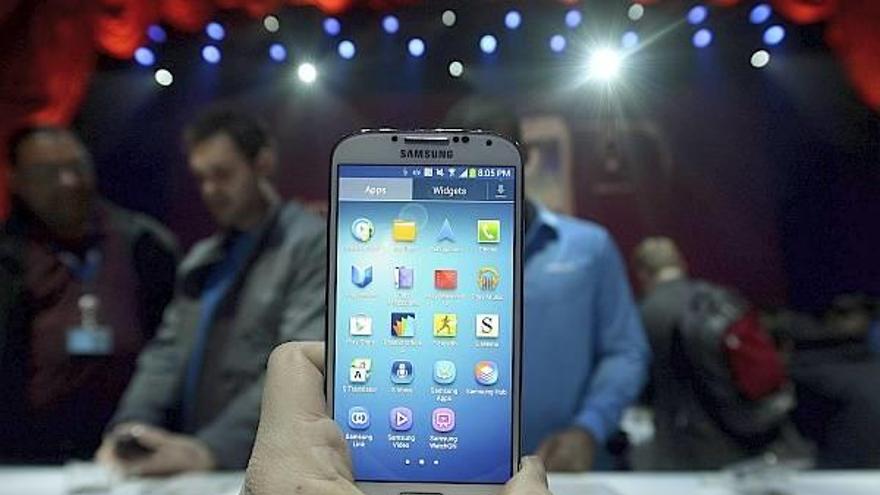 El nuevo teléfono inteligente de la compañía Samsung, el Galaxy S4