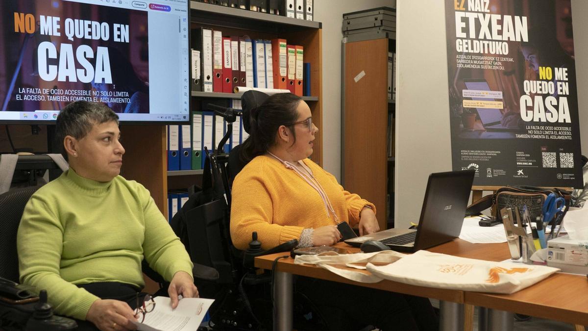 Presentación de la campaña: &quot;NO ME QUEDO EN CASA&quot; de la asociación Eginarez Eginez