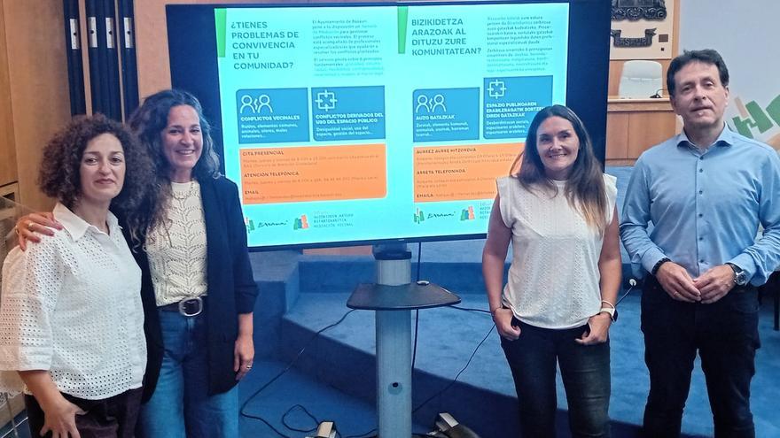 Mediación vecinal en Basauri: “Acompañamos para que las diferencias no se conviertan en barreras”