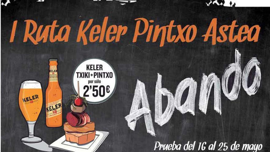 Prueba del 16 al 25 de mayo los pintxos más creativos de Aband
