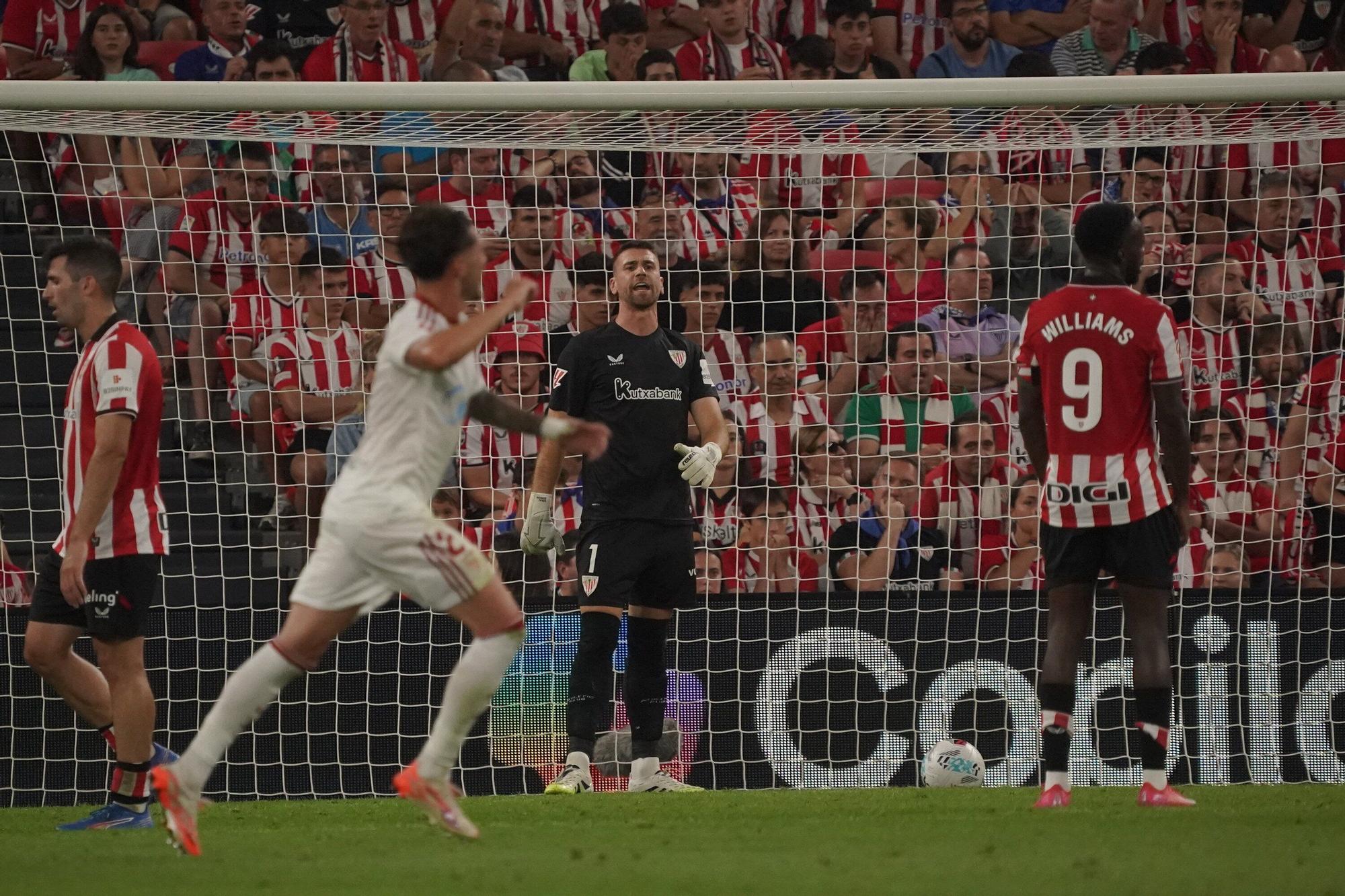 El Athletic-Sevilla, en imágenes