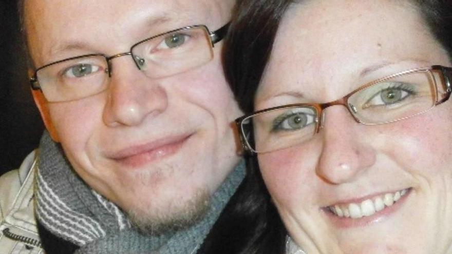 Silvia, la mujer alemana fallecida en Tenerife, junto a su marido y presunto asesino.