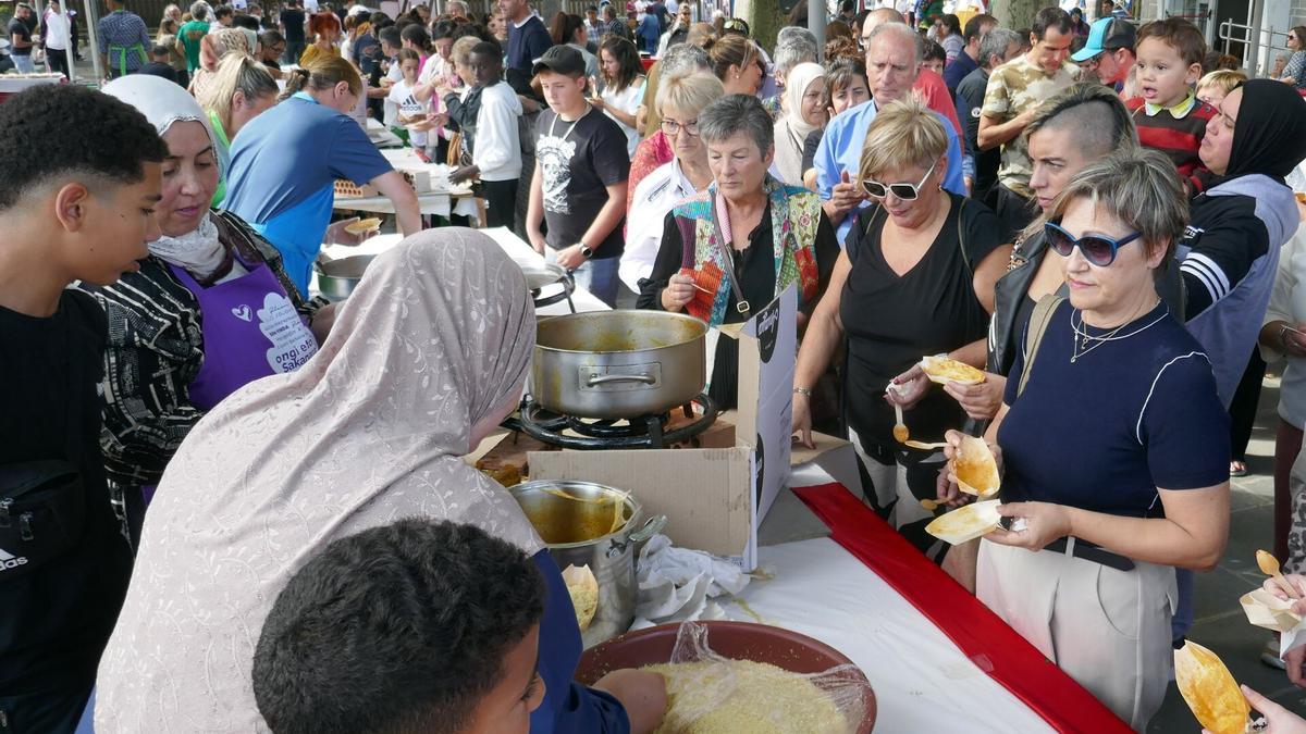 Arroces del mundo terminó con la degustación de los platos.