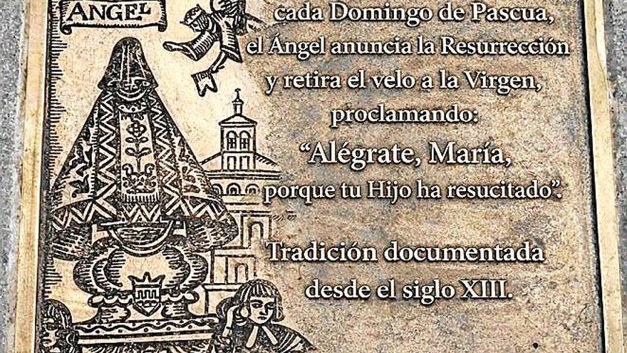 La Bajada del Ángel tendrá una placa conmemorativa en la Plaza de los Fueros