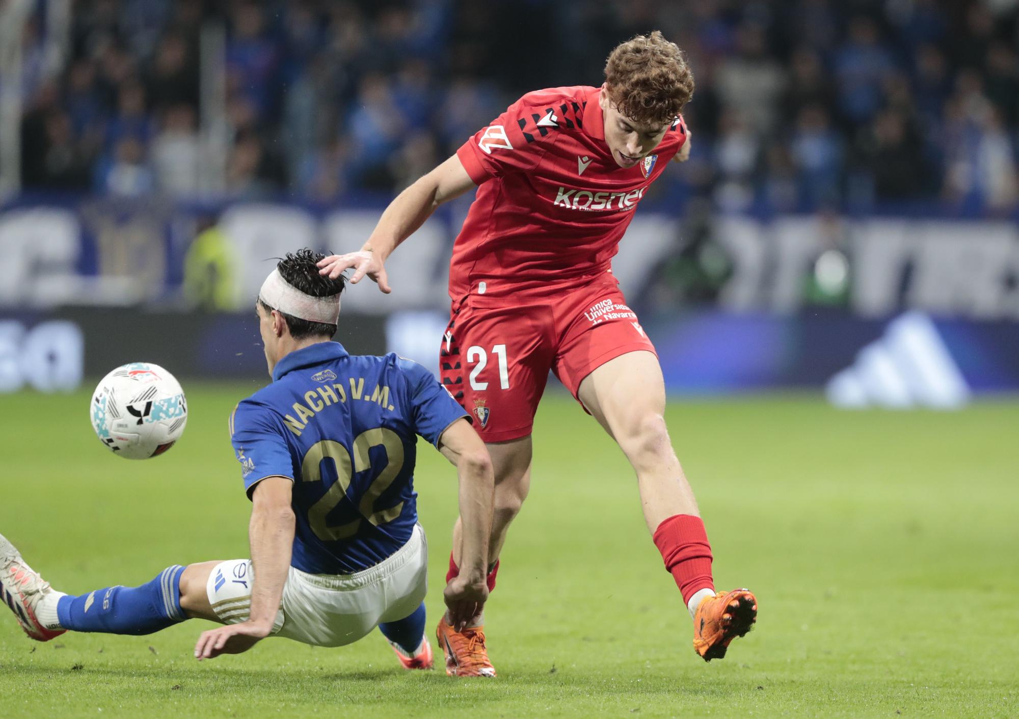 Las mejores fotos del Oviedo - Osasuna