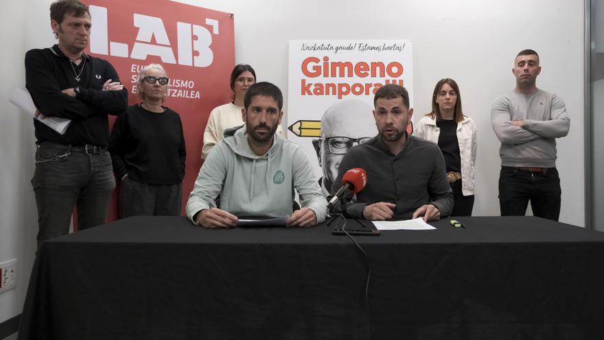 LAB denuncia gastos 