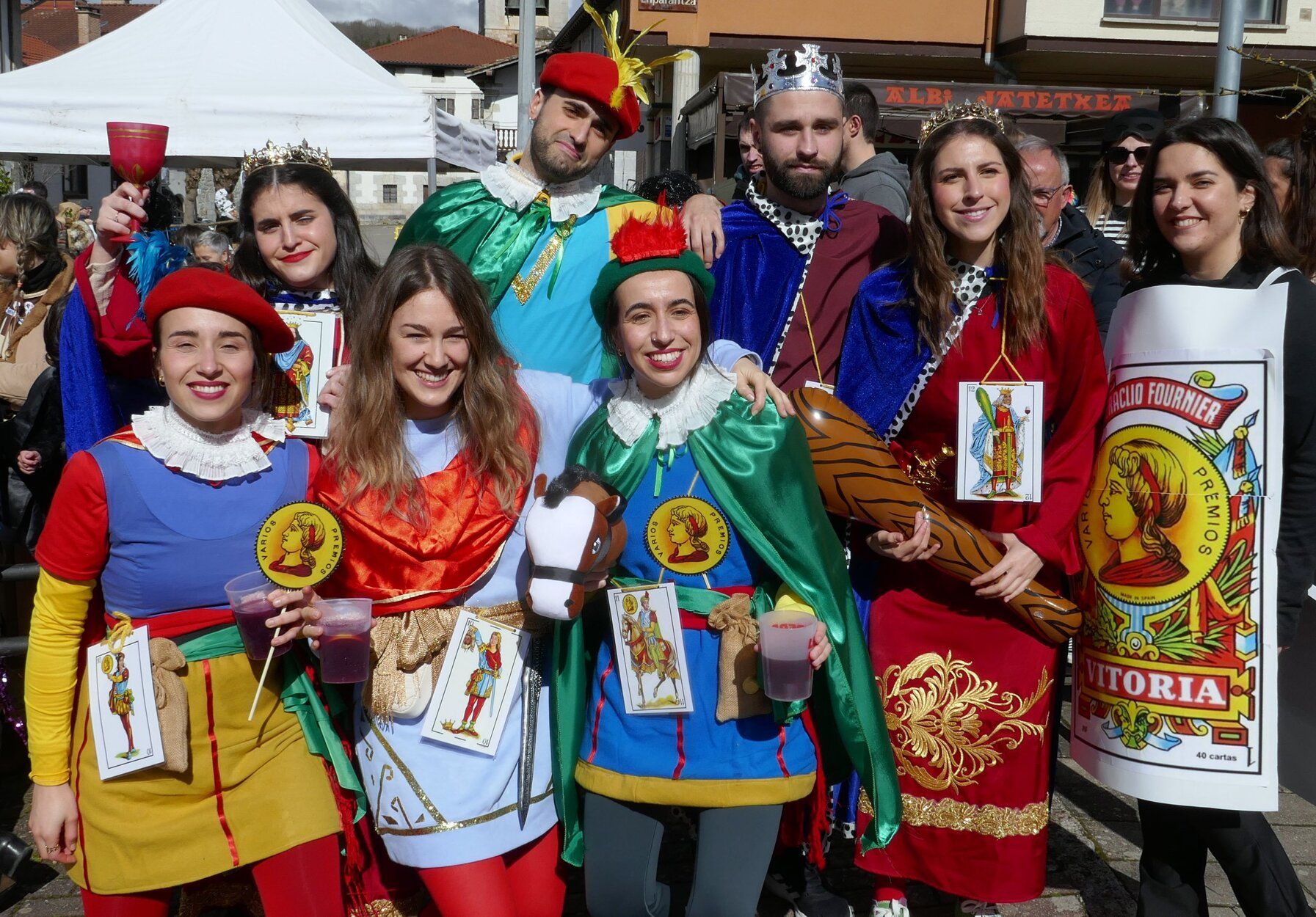 La magia del carnaval transforma Lekunberri