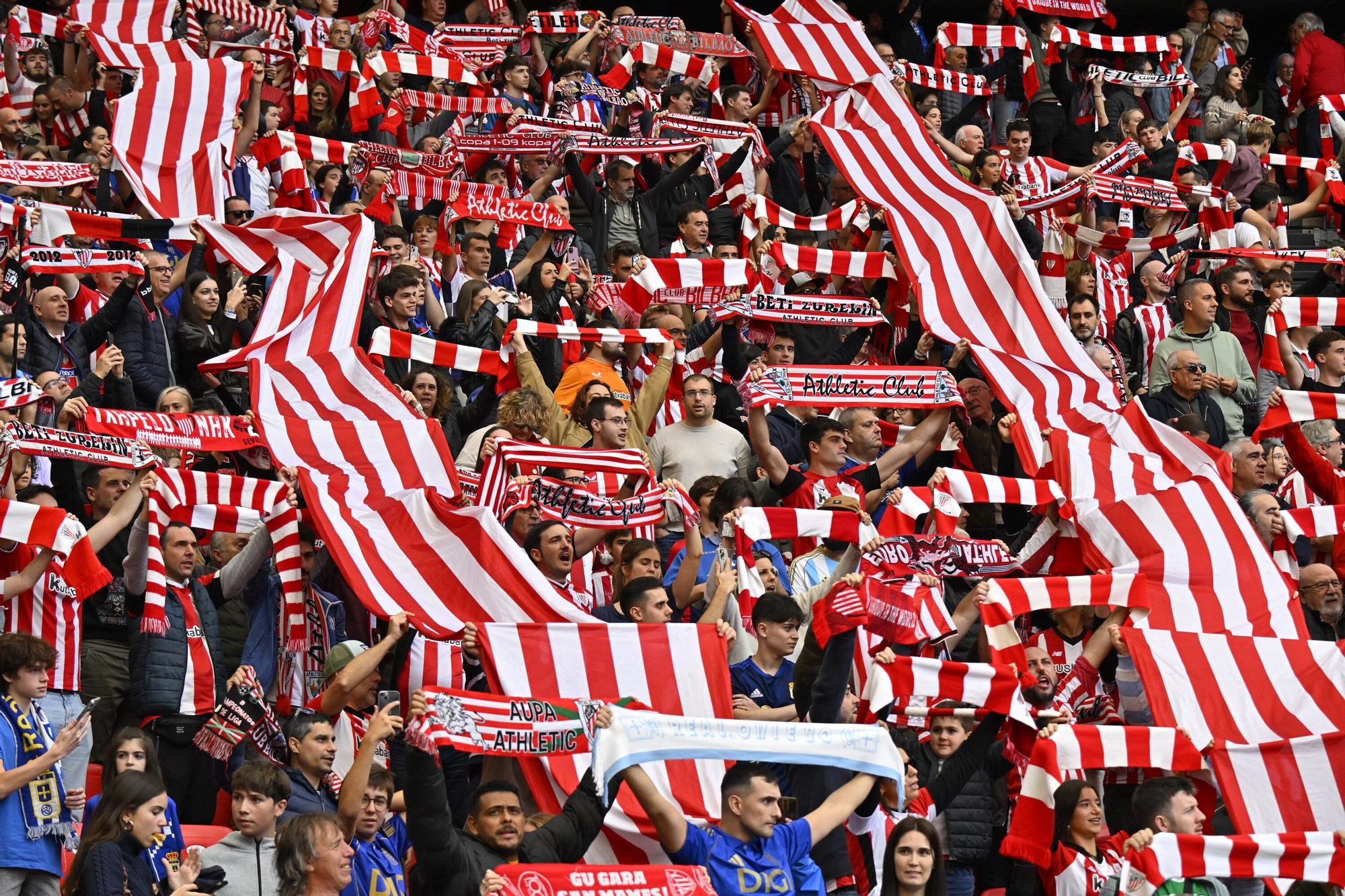 En imágenes: ¿Has estado en San Mamés viendo el Athletic-Real Oviedo? Búscate en nuestra galería