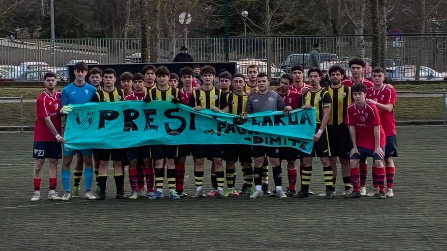 Las familias del CD Lakua denuncian su situación mediante una emotiva canción