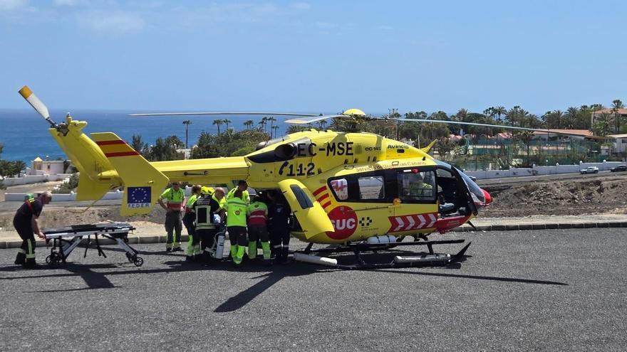 Una bebé de un año, grave tras ser rescatada de una piscina con signos de ahogamiento en Fuerteventura