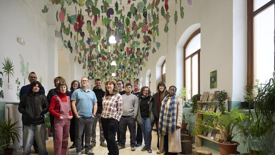 Una escuela que respira arte y naturaleza