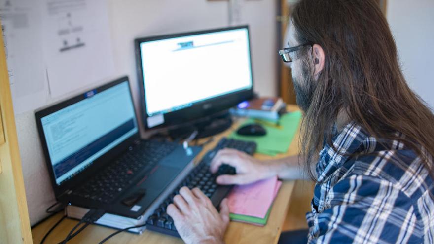 El teletrabajo se queda a medias