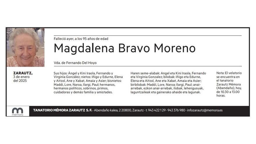 Magdalena Bravo Moreno