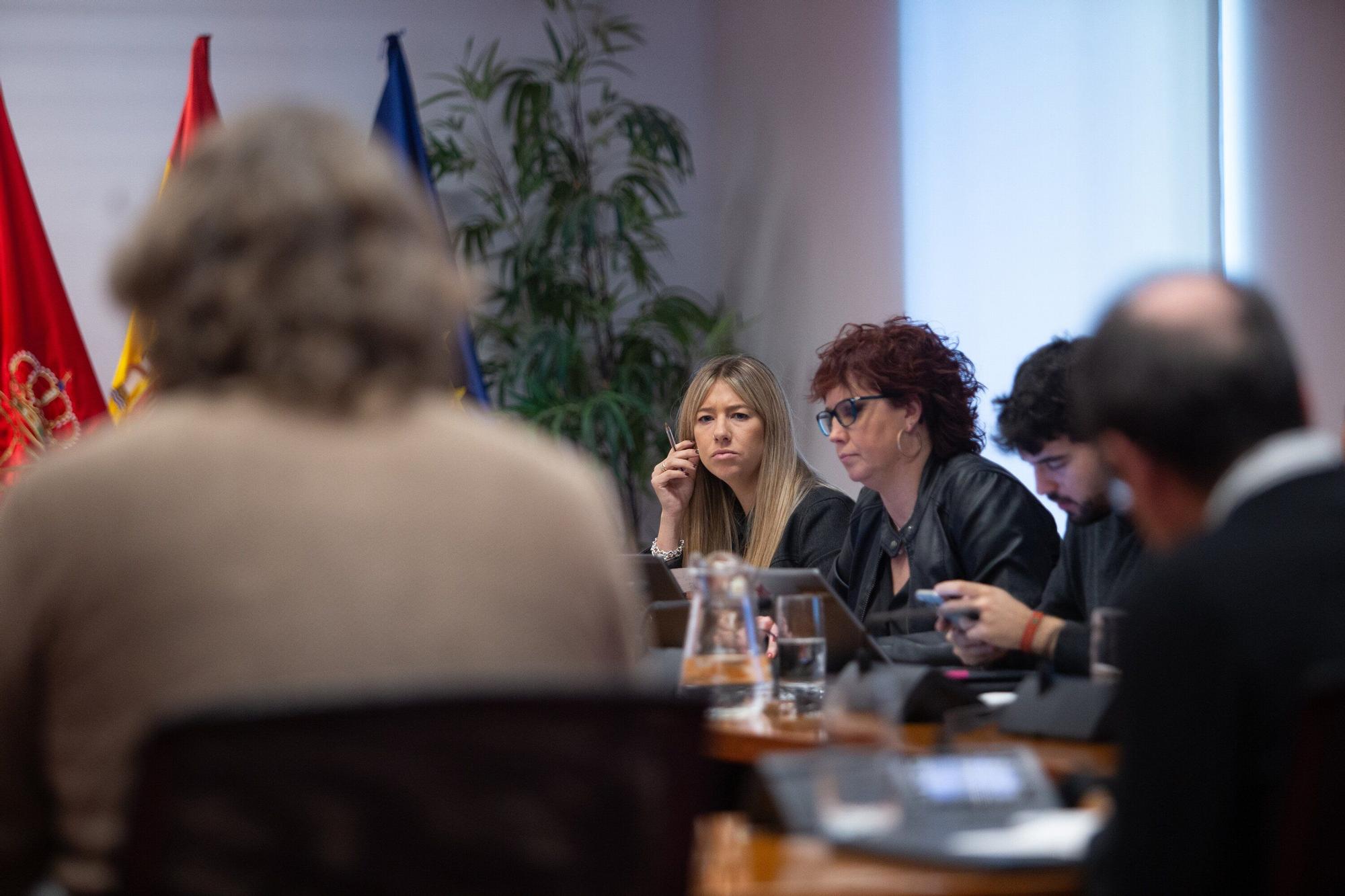 Fotos de la comisión de Economía y Hacienda