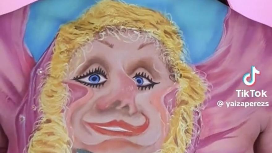 El espectacular maquillaje de una tiktoker vasca por Aste Nagusia