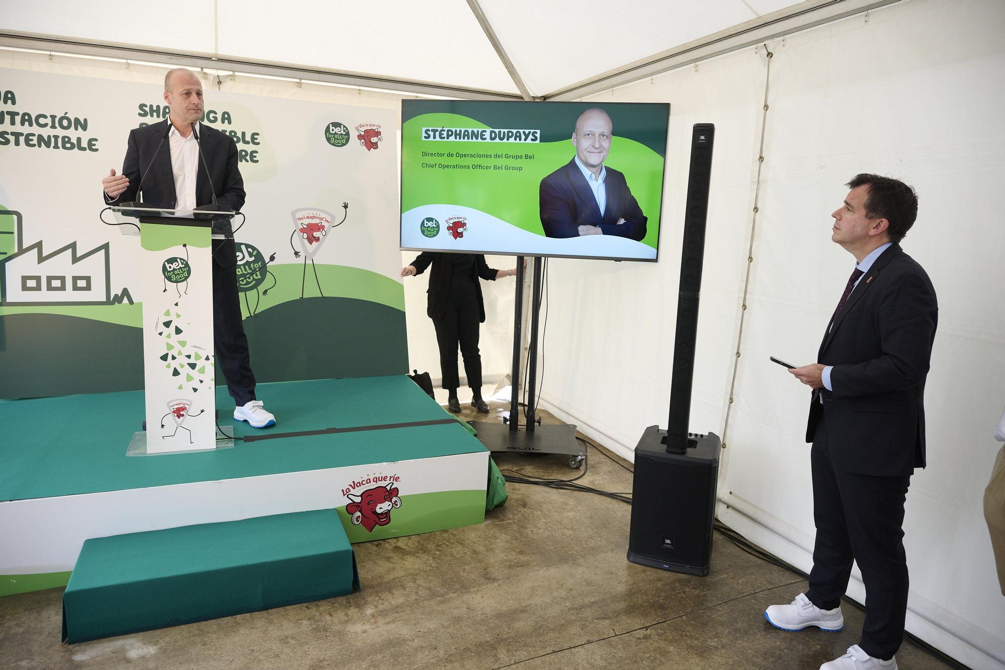 Fotos de la visita a la fábrica en Iraizotz de Grupo Bel