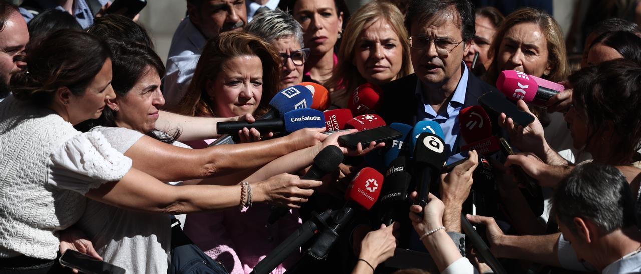El consejero Alberto Martínez, tras la reunión del Consejo Interterritorial del Sistema Nacional de Salud