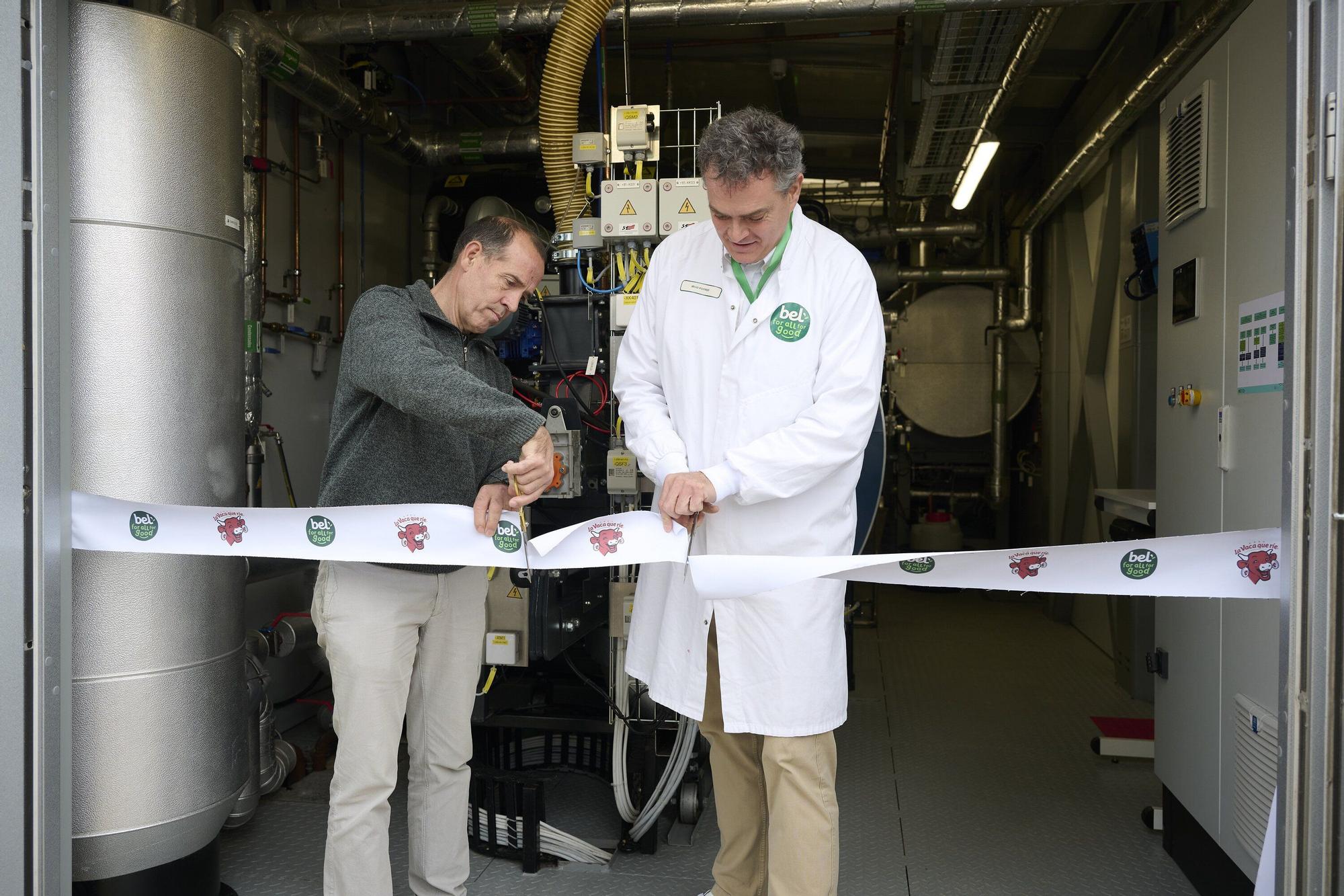 Fotos de la visita a la fábrica en Iraizotz de Grupo Bel