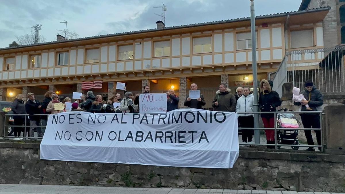 Los vecinos de Olabarrieta se están ya movilizando.