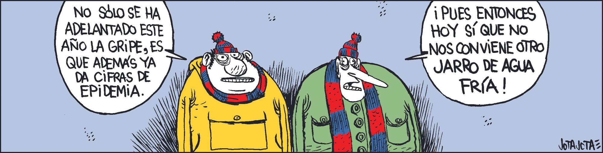 La tira de Jota Jota.