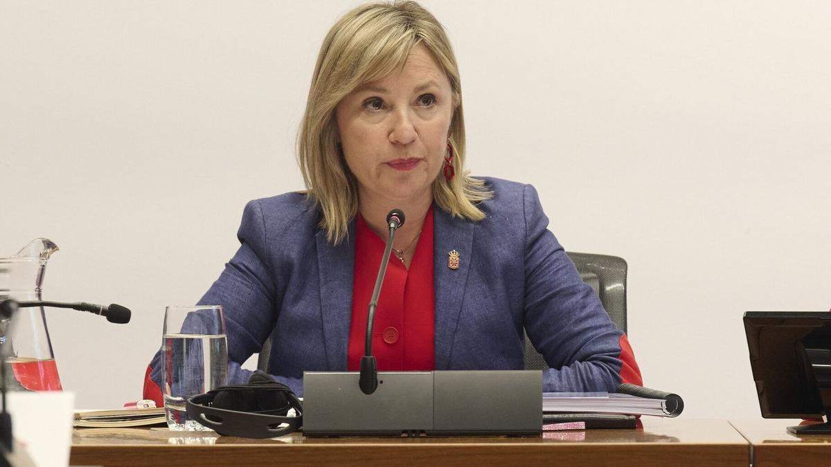 Amparo López, consejera de Interior, Función Pública y Justicia del Gobierno de Navarra.