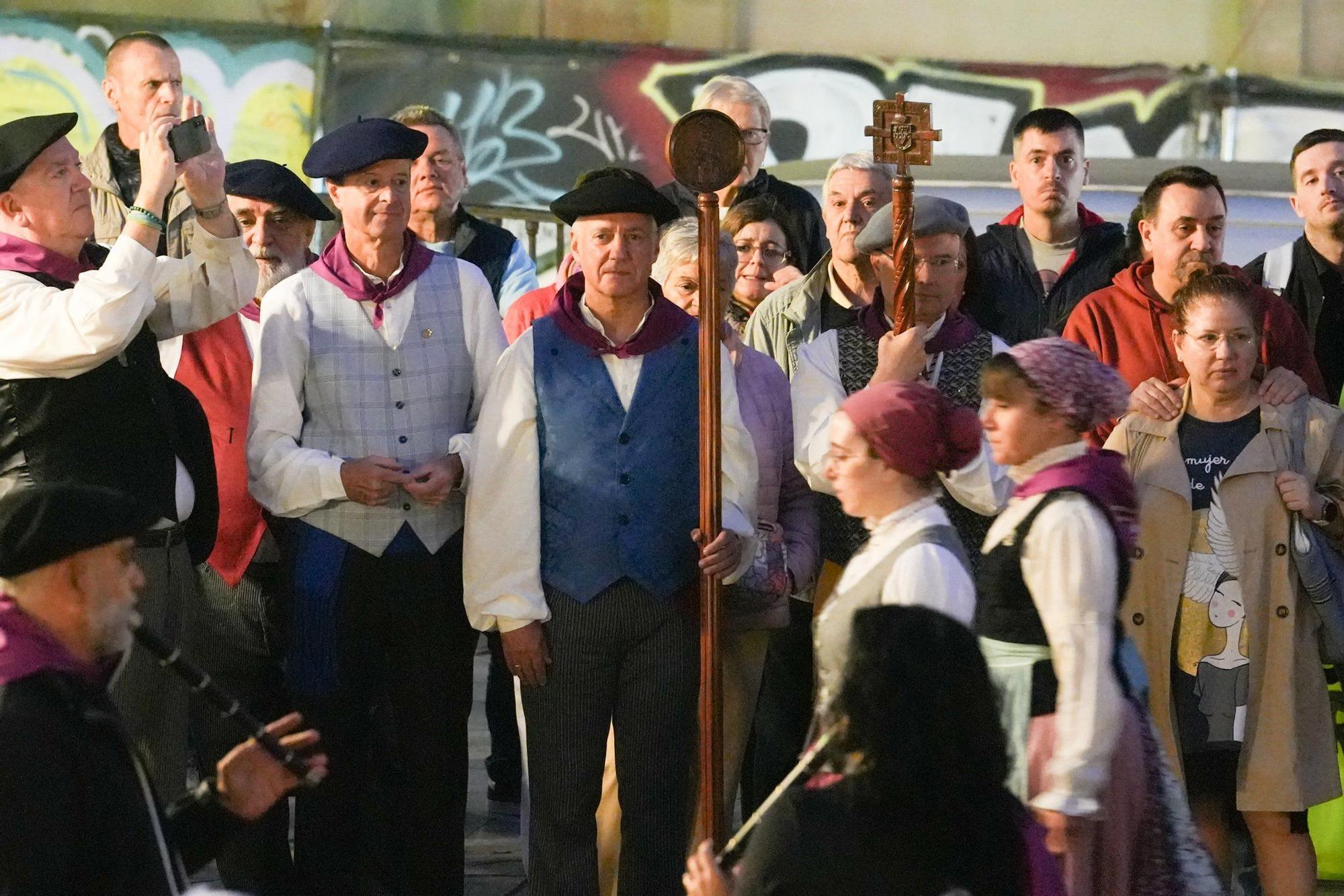 En imágenes: subida en romería a la Amatxu de Begoña