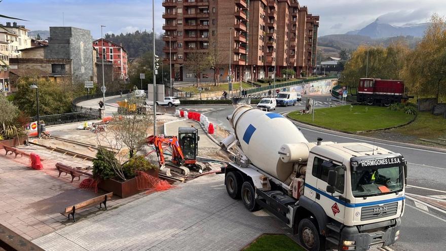 Beasain: cierre temporal de la rotonda de Zaldizurreta, este viernes