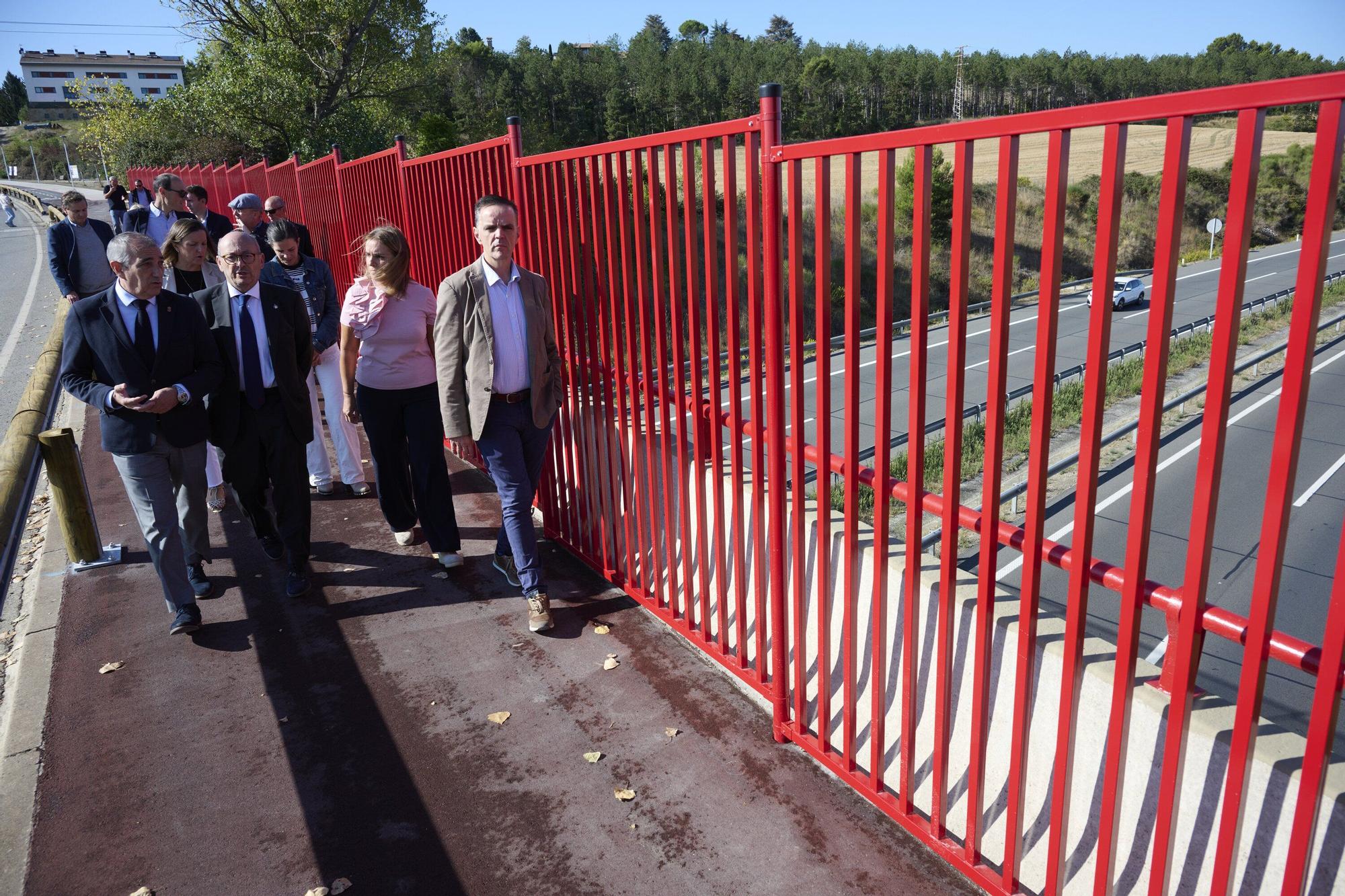 Fotos de la visita al carril bici entre Pamplona y Cizur Menor por el Camino de Santiago