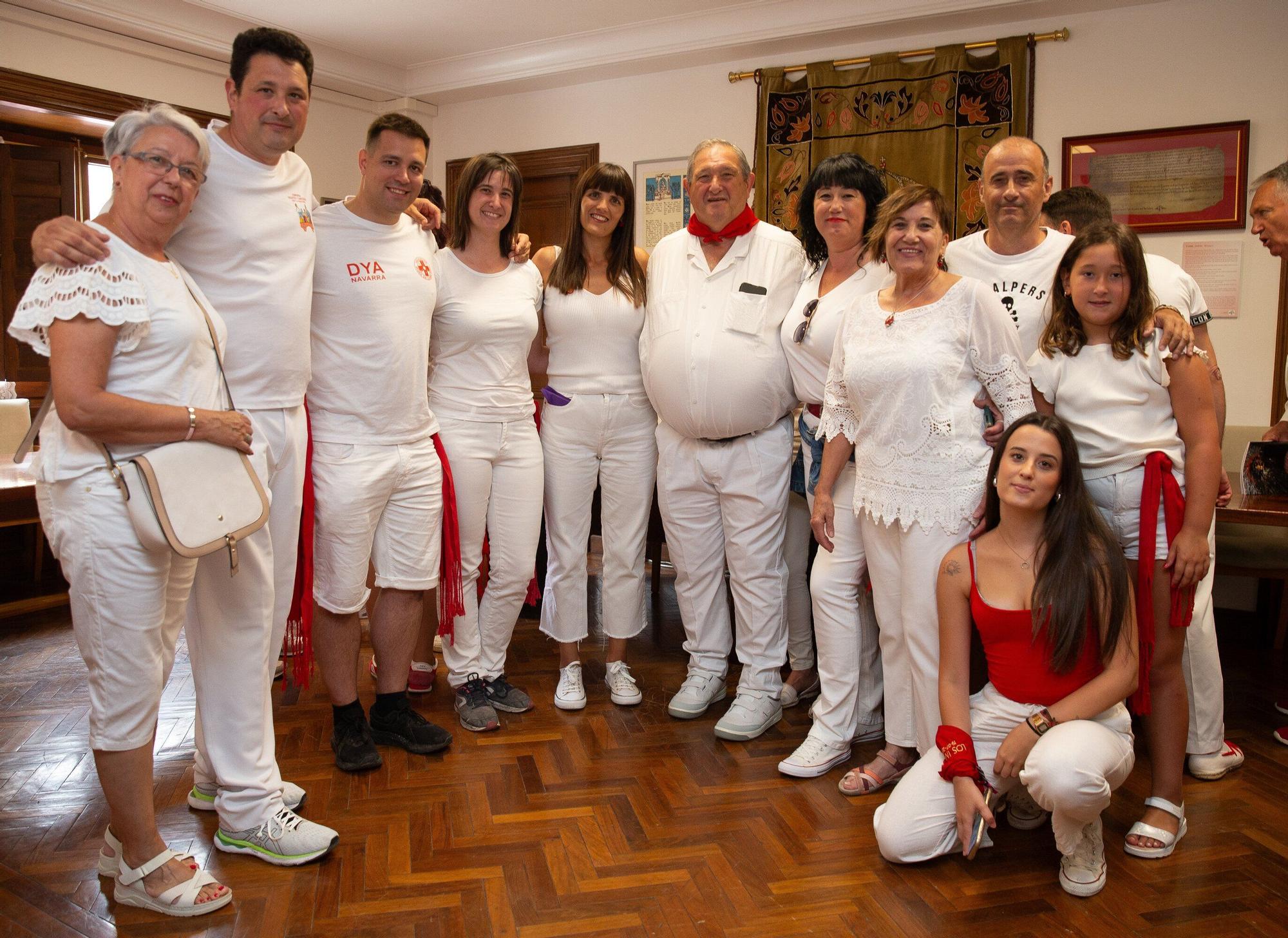 Chupinazo de las fiestas de Puente La Reina / Gares 2025