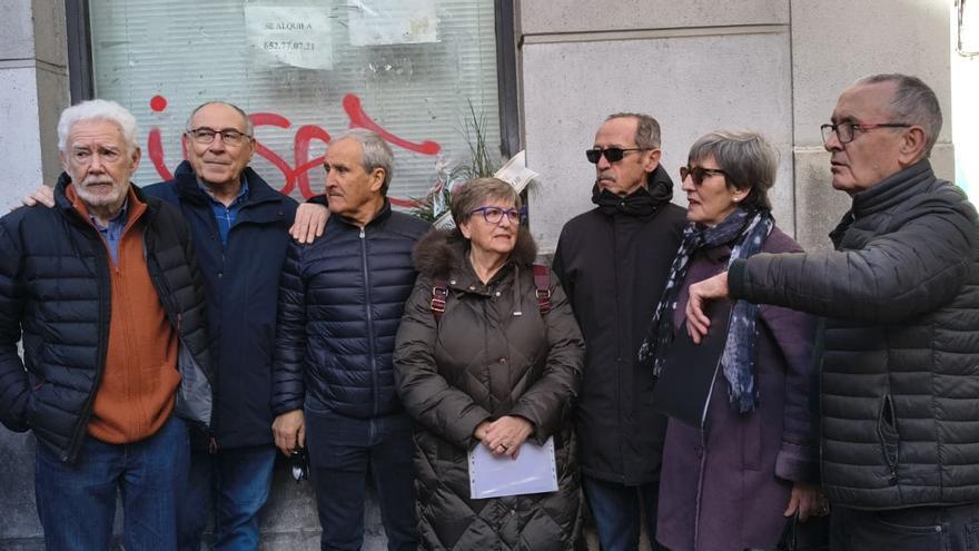 Han pasado 51 años para este encuentro histórico entre mineros de Potasas y la familia de Bittor Pérez, asesinado por el franquismo