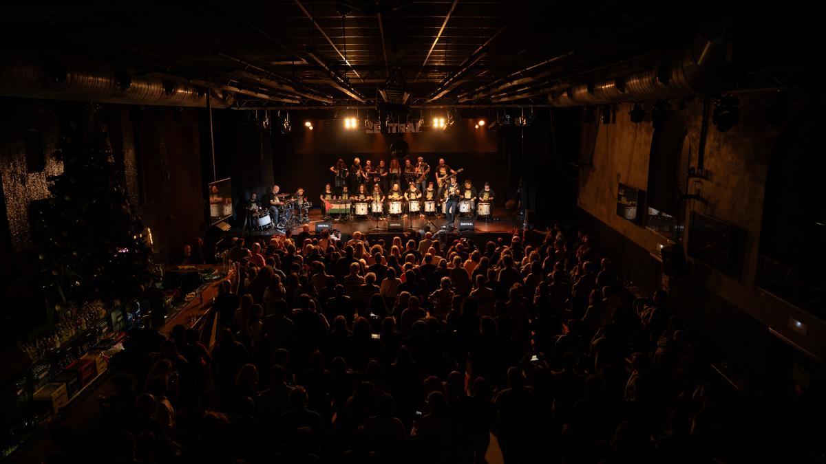 Un momento del concierto.